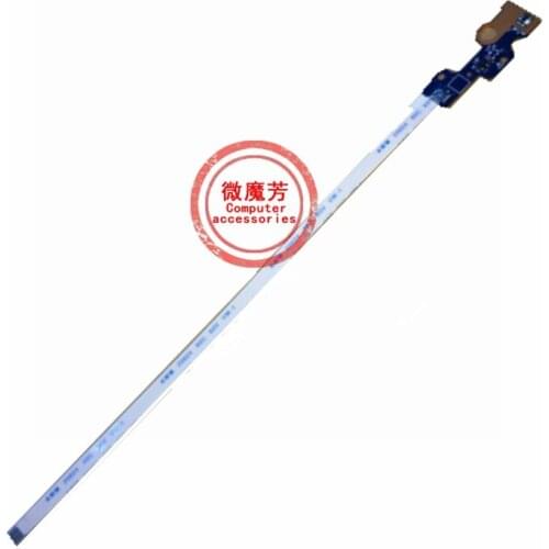 FOR DELL Inspiron 5570 Laptop Power Button Board w/ Cable LS-F114P D6XTJ 0D6XTJ