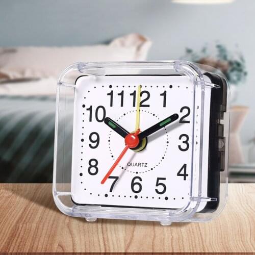 Creative Electronic Clock Mini Clock Desk Clock Silent Alarm Clock Beep Alarm Clock Travel Bedroom Decor reloj despertador