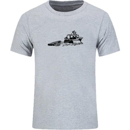 Summer fun printing stage boat wave rope fashion music song dance cute fun mens T-shirt humor T-shirt short sleeve