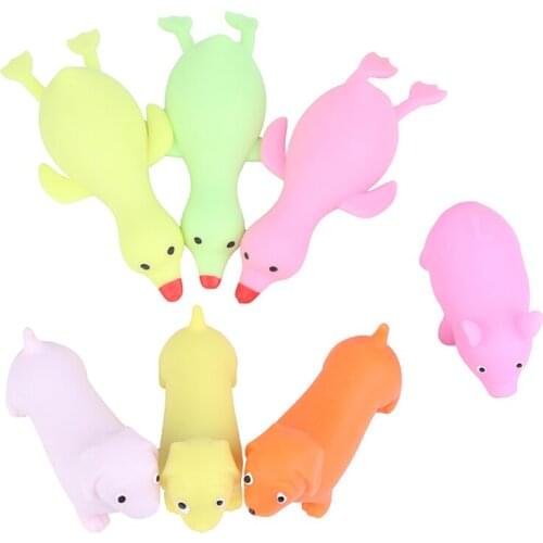 Cute Pig Decompression Toy Stretch Pinch Restores Pig Toy Relieve Stress Toy