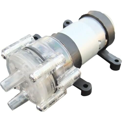 385 DC 6V-12V High Temperature Resistance 100 Degrees Celsius Mini Micro Water Pump Diaphragm Water Pump Vacuum Pump Brand New