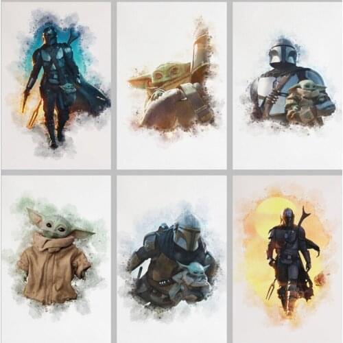 Full Drill Square/Round Disney Star Wars Movie Diamond Embroidery 5D Diamond Painting Mosaic Rhinestone Picture DIY Needlework