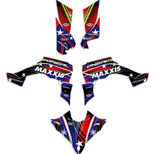Sticker for Yamaha YFZ450R YFZ 450R 2014-2020 2019 2018 2017 2016 2015 ATV Fairing Decal Kit
