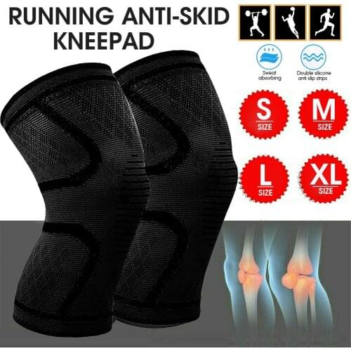 2pcs Knee Pads Braces Sports Support Kneepad Support For Arthritis Joint Nylon Sports Fitness Compression Sleeves Kneepads