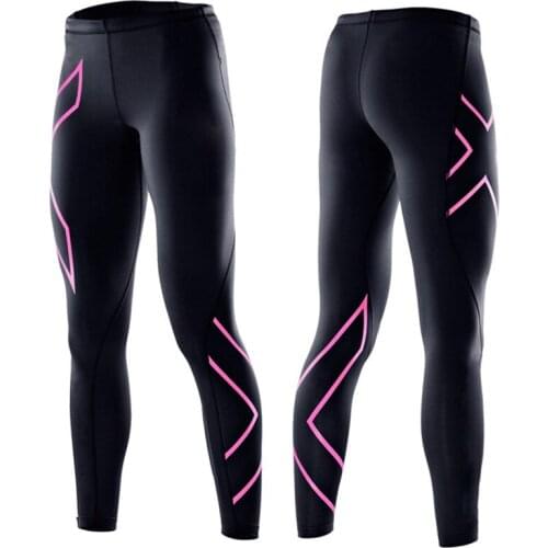 2021 New style sports pants women elastic training running sports tights professional Training quick drying pants Fitness pants