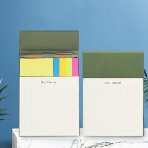New Arrival 320 Sheets Creative Business Daily Memo Pad Sticky Index With Pen Set Notepad Planner Paperlaria School Stationery