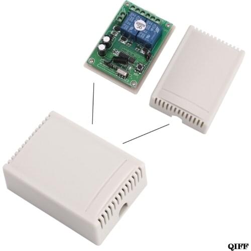Drop Ship&Wholesale DC 12V 2 Channel RF 433MHz Wireless Remote Control Switch Relay Receiver Module APR28