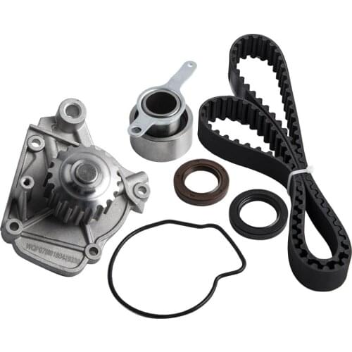 Timing Belt Water Pump Kit Fit 92-95 for Honda Civic EX Si De So Si 1.6 SOHC D16Z6 Timing belt/Pulley kit 19200-P08-004