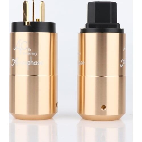 Accuphase EU/US/AU Schuko Power plug, Amplifier DVD player audio AC power cord power cable connector plug Supply connector jack