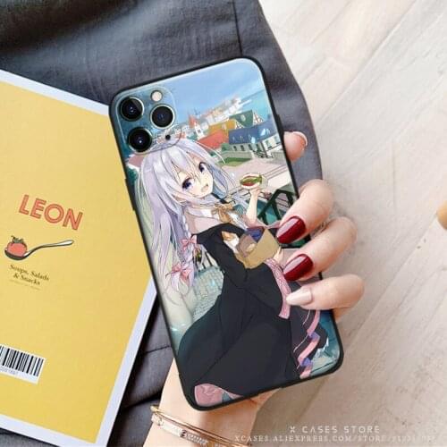 Majo No Tabitabi The Journey of Elaina FOR IPhone Se 6 6s 7 8 Plus X Xr Xs 11 12 Mini Pro Max Silicone Phone Case Cover Shell