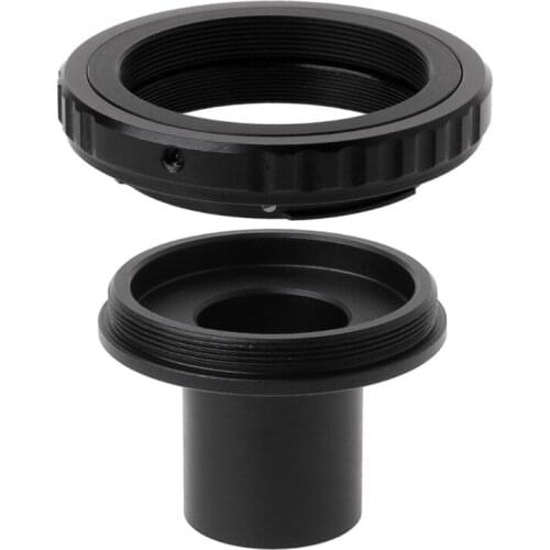 Standard Metal Bayonet Mount Lens Adapter 23.2MM For Canon or Digital SLR DSLR Cameras to Microscope and Telescope