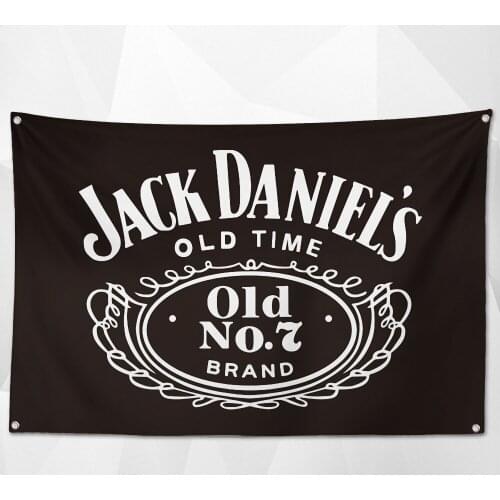 Wine Whiskey Banner Wall Hanging Beer Flag Vintage Bar Pub Club Man Cave Wall Decor Black Party Poster Background Cloth Gift C3