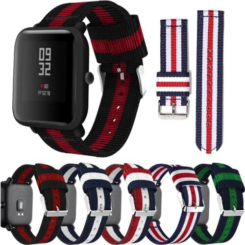 22 20mm For Samsung Gear sport S3 S2 Classic Band huami amazfit gtr bip Strap huawei GT 2 2E 42 46mm galaxy watch active 40 44mm