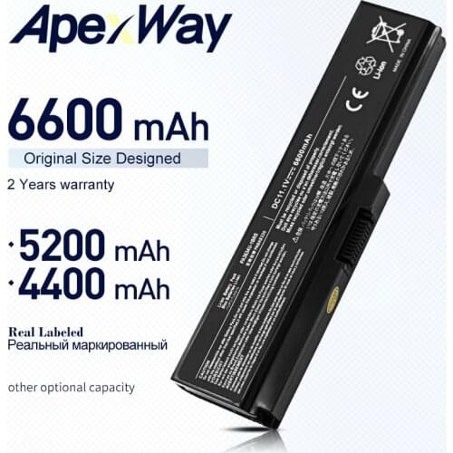 ApexWay Laptop Battery For toshiba PA3634U-1BAS PA3634U-1BRS PA3635U-1BAM PA3635U-1BRM PA3636U-1BAL PA3636U-1BRL PA3638U-1BAP