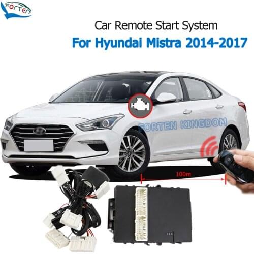 Car Remote Engine Start System Module For Hyundai Mistra 2014-2017 With Window Close Door Lock Plug and Play