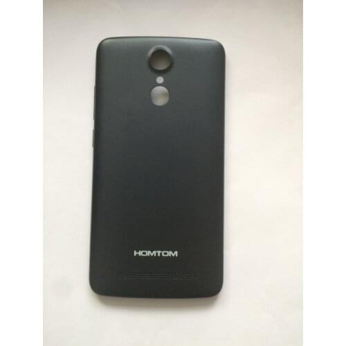 Used Battery Cover Back Shell With Button Key For Homtom HT17 PRO MT6737 Quad Core 5.5 Inch 1280x720 Free Shipping