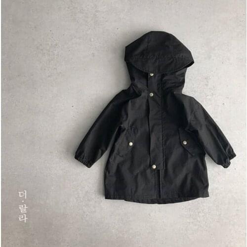Kids handsome and fashionable jacket unisex windbreaker coat