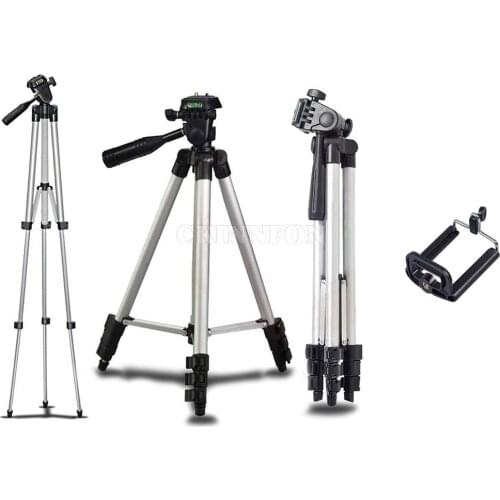 DHL 50PCS Universal Outdoor Portable Cellphone Stand Photography Travel Camera Tripod