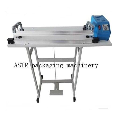 FR-400 through the pedal bags sealer shrink film sealing machine foot sealer plastic foil bag sealing film sealing and cutting