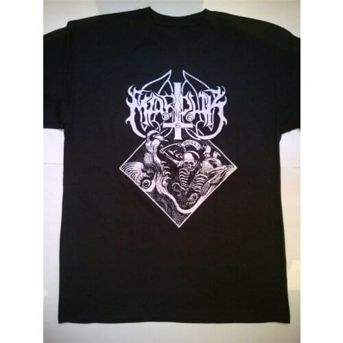 Marduk T-Shirt Dimmu Borgir Emperor Satyricon Behemoth Immortal Cradle Of Filth Plus Size Clothing Tee Shirt