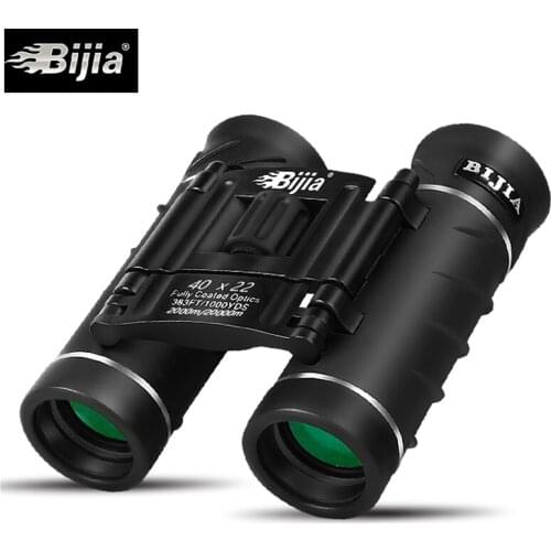 HD 40X22 Zoom Mini Portable Professional Optical Powerful Binoculars Telescope Waterproof for Outdoor ToolsHunting Living Gift