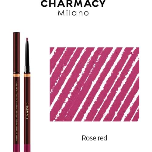 CHARMACY 1pc Lip Pencils Matte Velvet Lipliner Pencil Waterproof Long Lasting Lipstick Lip Liner Pen Smooth Women Makeup Tool