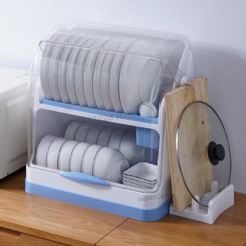 Kitchen, Dish, Drain Rack, Household Storage Box, Chopsticks, Box Cover, Plastic Storage Cabinet, God Food, Prince