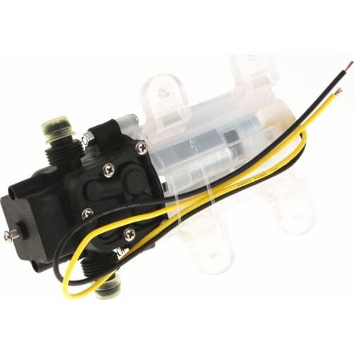12V Water Pressure Diaphragm Pump 2L/min 58 PSI for Camper Marine Boat - Yellow