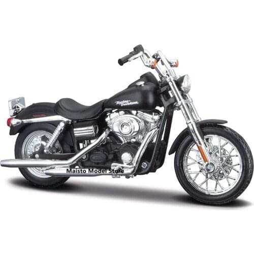 Maisto 1:18 scale HARLEY-DAVIDSON 2006 Dyna Street BOB Alloy Die casting motorcycle Model collection gift toy