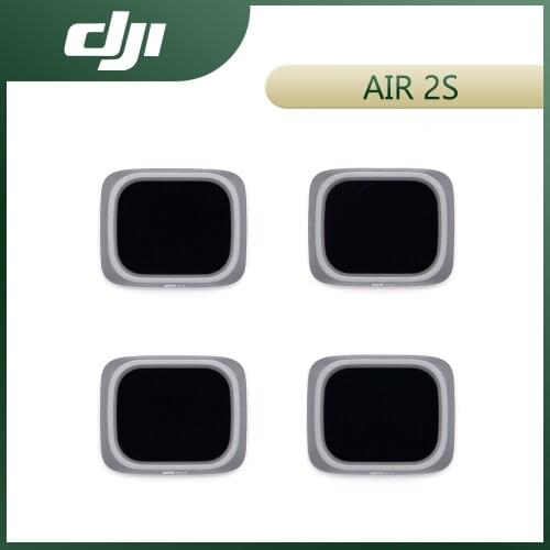 DJI Mavic Air 2S Filters Set Original Accessories ND64 128 256 512 Provide Advanced User with Precise Control Over Shutter Speed