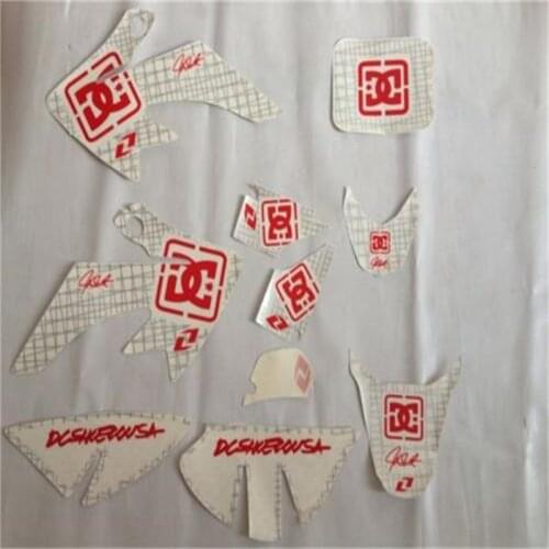 CRF50 Motocross scooter RACING MOTORCYCLE Emblems sticker graphics pegatinas decals for HONDA MOTO DIRT PIT BIKE PARTS XR CRF 50