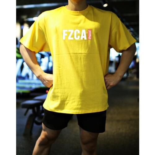 New Brand Short Sleeve T Shirt Men Hip Hop Mens Cotton Plus Size Tshirt O-neck Summer Tee Running Causal Fashion Loose Top