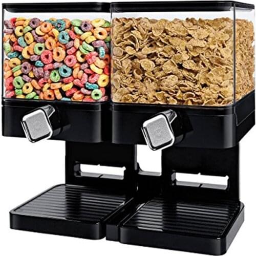 Oatmeal Square Single Cup Oatmeal Oatmeal Machine Single Barrel Storage Tank Oatmeal Machine Grain Dispenser