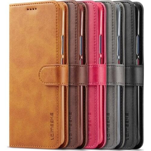 Luxury Anti-Shock Flip Magnetic PU Leather Phone Cover For Huawei Mate 20 Pro Wallet Card Slots for Huawei Mate 20 Case