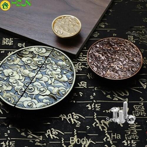 Cabinet Antique Style Classical Door Chinese handle Zinc Alloy Drawer Handles Furniture Cabinet Handles Cabinet pulls