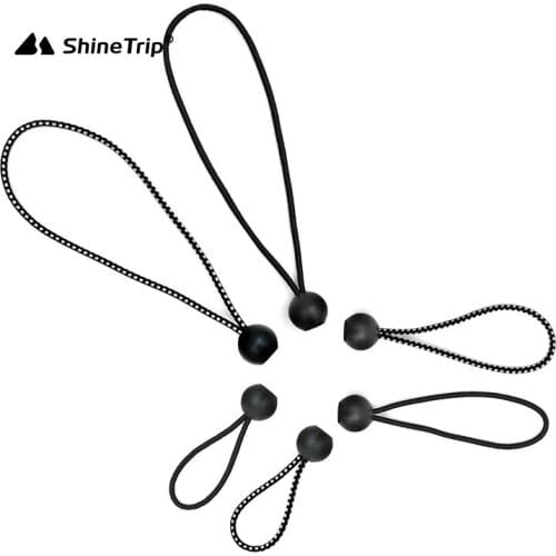 ShineTrip Tent Strapping Bouncy Ball Rope Sunshade Cloth Fixed Elastic Band Oxford Tie Camping Bundled Items Accessories Holder