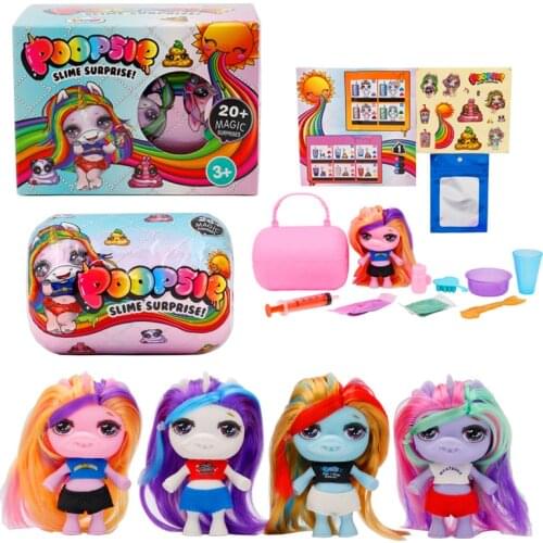 Squeezing Unicorn Jar Splitter Unicorne Soft Relief Stress Kids Toys Interactive Dolls Birthday Funny Gift For Girls