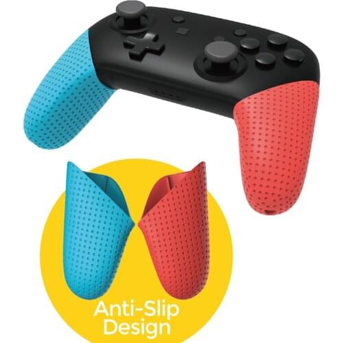 Textured Replacement Handle Grips DIY Anti-Slip Hand Grip Shell Cover Guard For Nintendo Switch Pro Controller NS Pro Gamepad