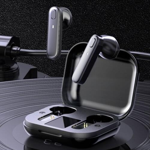 R20 TWS Earphone Bluetooth-compatible Wireless Headset Deep Bass Earbuds True Wireless Stereo Headphone With Mic Sport Earphone