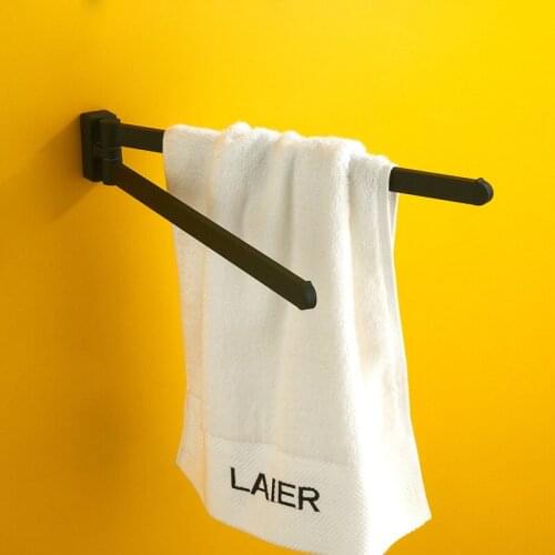 Vidric sanitary stainless steel bathroom towel rack rotation activities towel bar single pole double pole bathroom