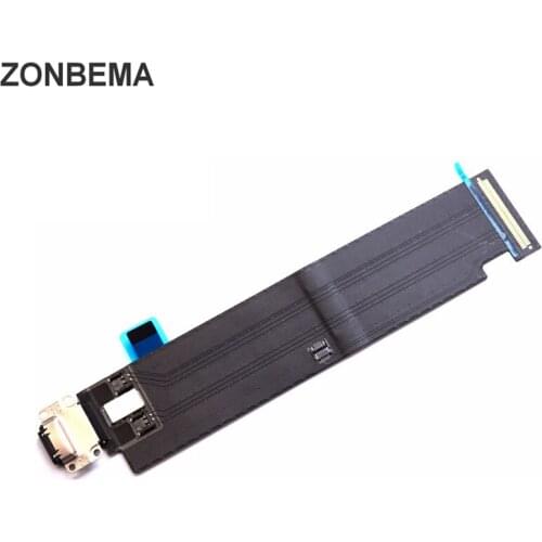ZONBEMA 50pcs/lot Charger Charging Port Dock USB Connector Flex Cable Ribbon For Apple iPad Pro 2017 12.9 inch A1670 A1671