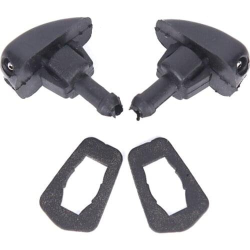 2pcs Universal Car Nozzle Water Spray Jet Window Windshield Wiper Washer