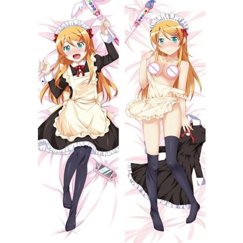2018-July Anime Oreimo My Little Sister Can't Be This Cute Kousaka kirino Hugging Body Pillowcase Dakimakura Pillow Cover Case