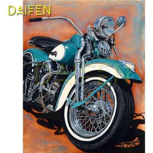 5DDIY Diamond painting Cross stitch autobike Tires Full Round Diamond mosaic autocycle Full Square Diamond embroidery motorcycle