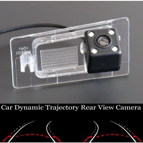Car Dynamic Trajectory Rear View Camera FOR Hyundai Solaris Sedan HCR 2017 2018 2019 2020 CCD Back up Reverse Parking Camera