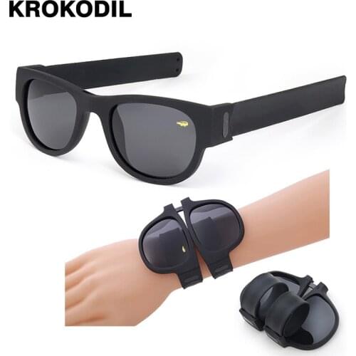Slape wrap bracelets Polarized Sunglasses new style of glasses women men both innovative fun oculos de sol feminino gafas PaPa