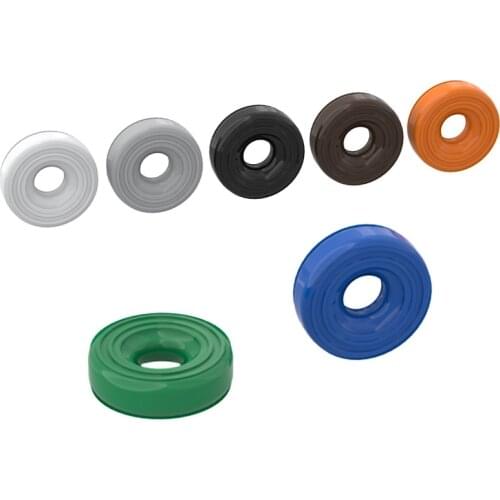 BuildMOC 3139 8mm wheels For Building Blocks Parts DIY Construction Classic Brand gift Toys