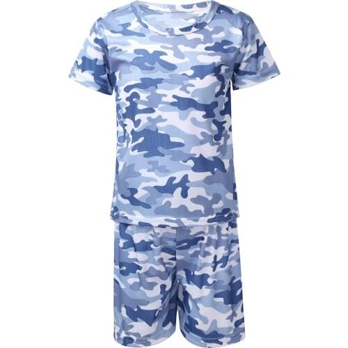 2Pcs Kids Summer Sport Suit Running Set Football Basketball Sportswear Breathable Net Short Sleeves Print T-shirt and Shorts Set