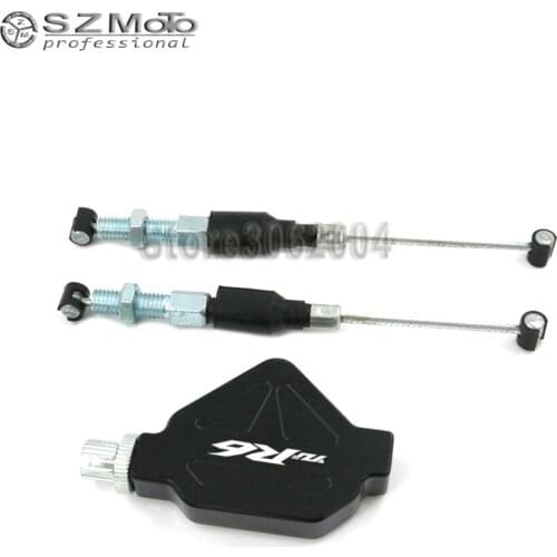 For YAMAHA YZFR6 YZF R6 YZF-R6 2006-2015 2014 2013 2012 Motorcycle Accessories Stunt Clutch Lever Easy Pull Cable System CNC Red