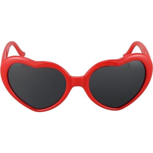 Fashion Cute Retro Love Heart Shape Lolita Sunglasses Fancy Dress Party HOT